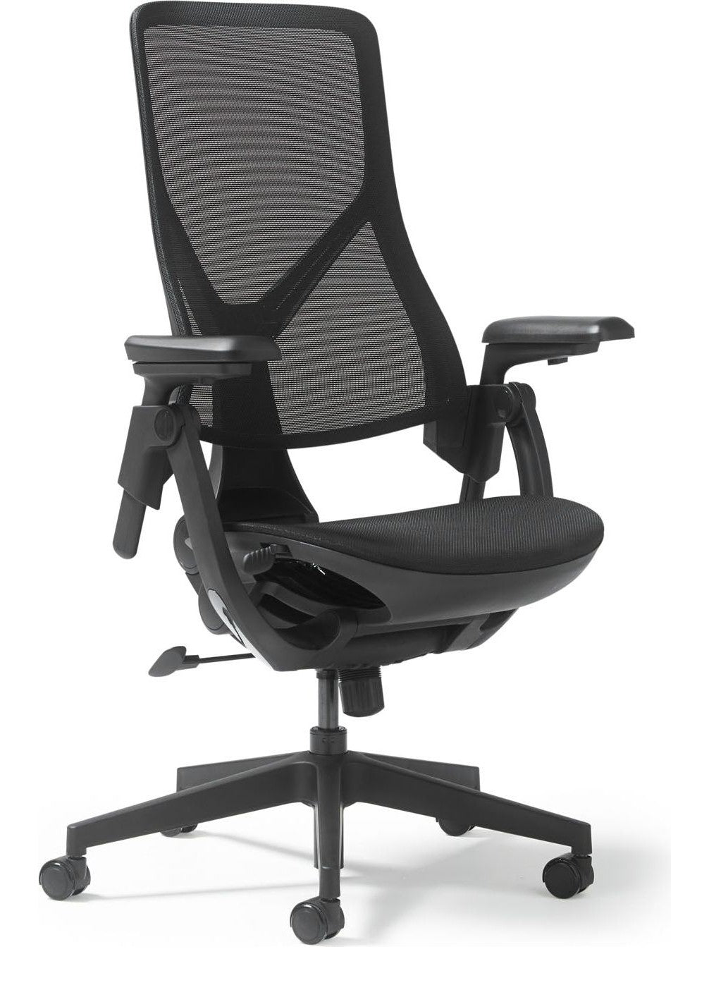 Pivot High Back Mesh Chair in black
