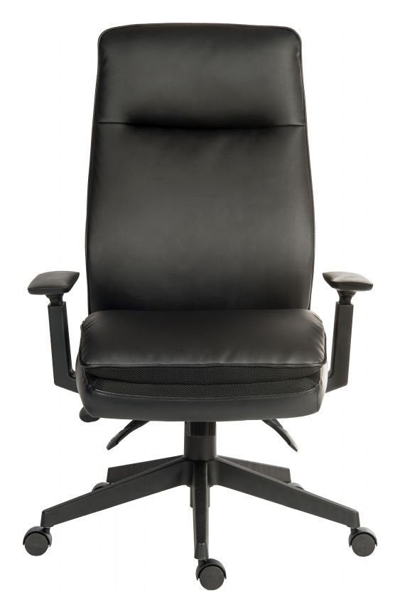 Plush Ergo Executive Chair in black, view 2