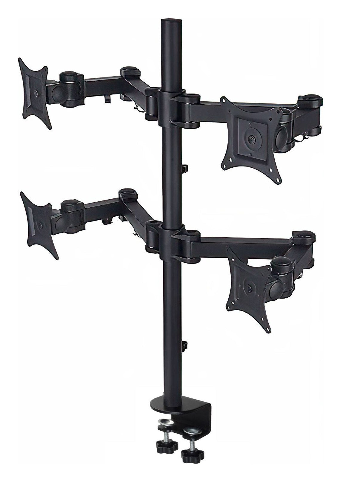 Pole Mounted Quad Monitor Arm, view 2