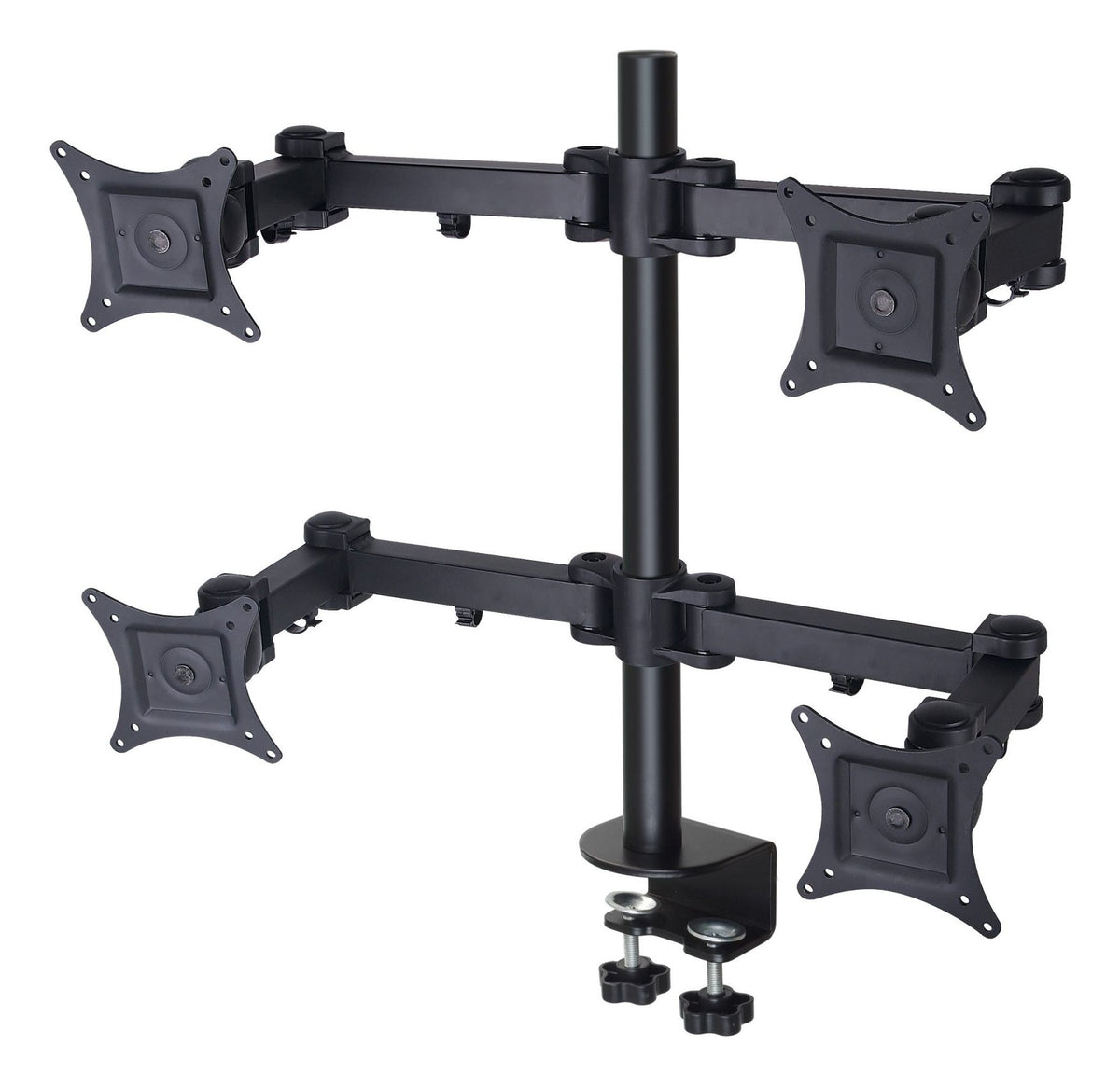 Pole Mounted Quad Monitor Arm