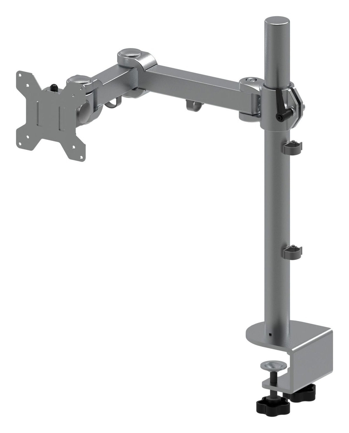 Pole Mounted Single Monitor Arm, view 3