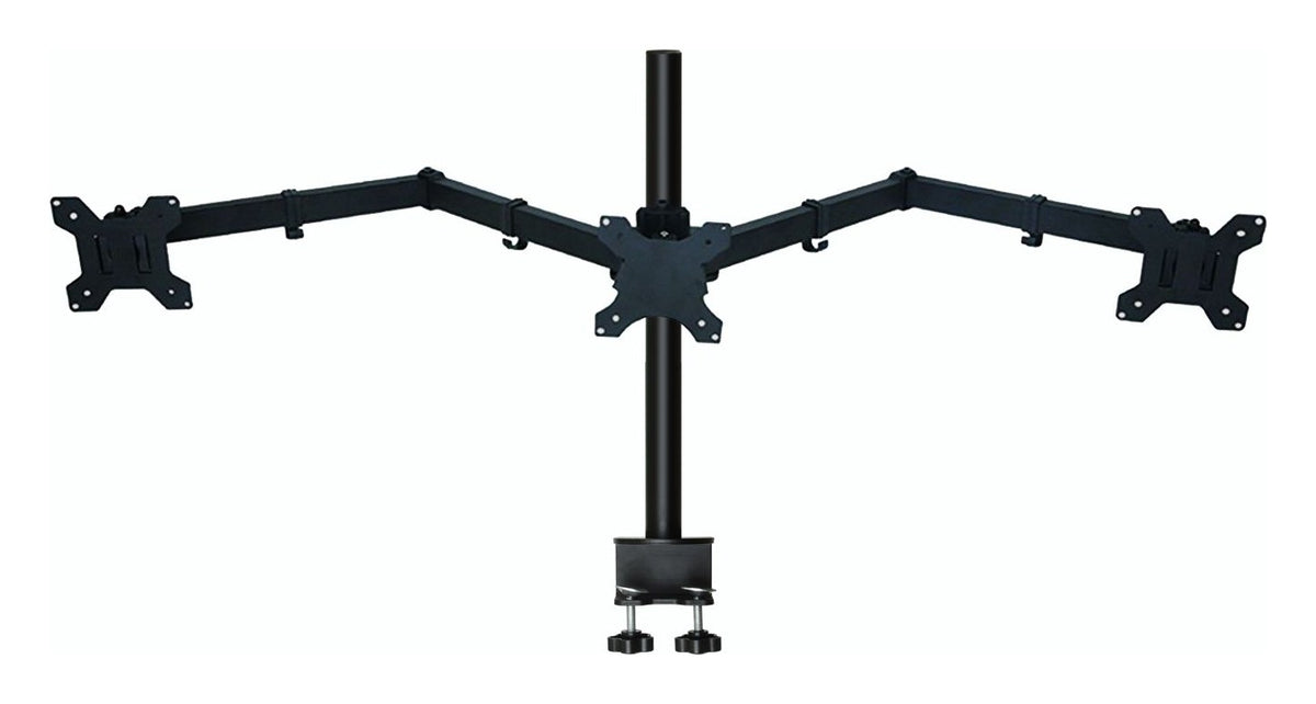 Pole Mounted Triple Monitor Arm, view 2