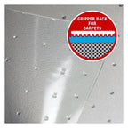 Polycarbonate Chair Mat for Carpet in clear, view 5