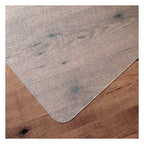 Polycarbonate Chair Mat for Hard Floors in clear, view 2