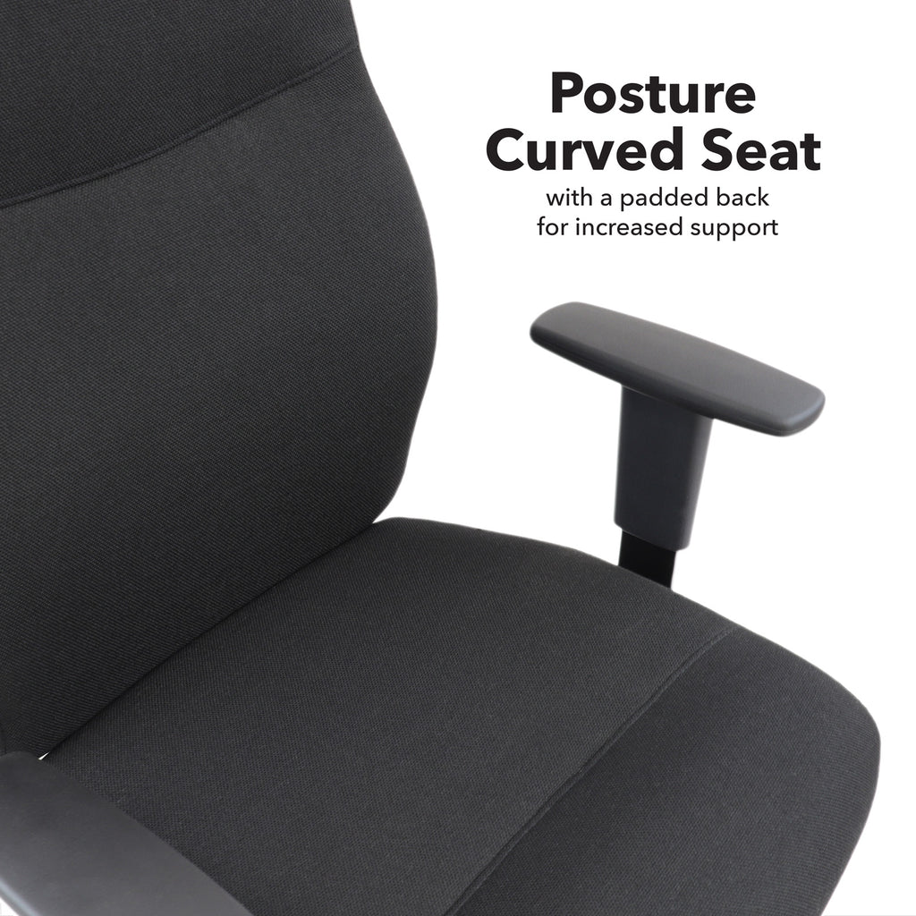 Porter Heavy Duty Fabric Operator Chair detail
