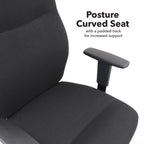 Porter Heavy Duty Fabric Operator Chair detail