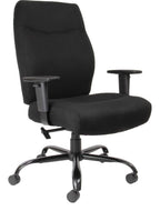 Porter Heavy Duty Fabric Operator Chair in black