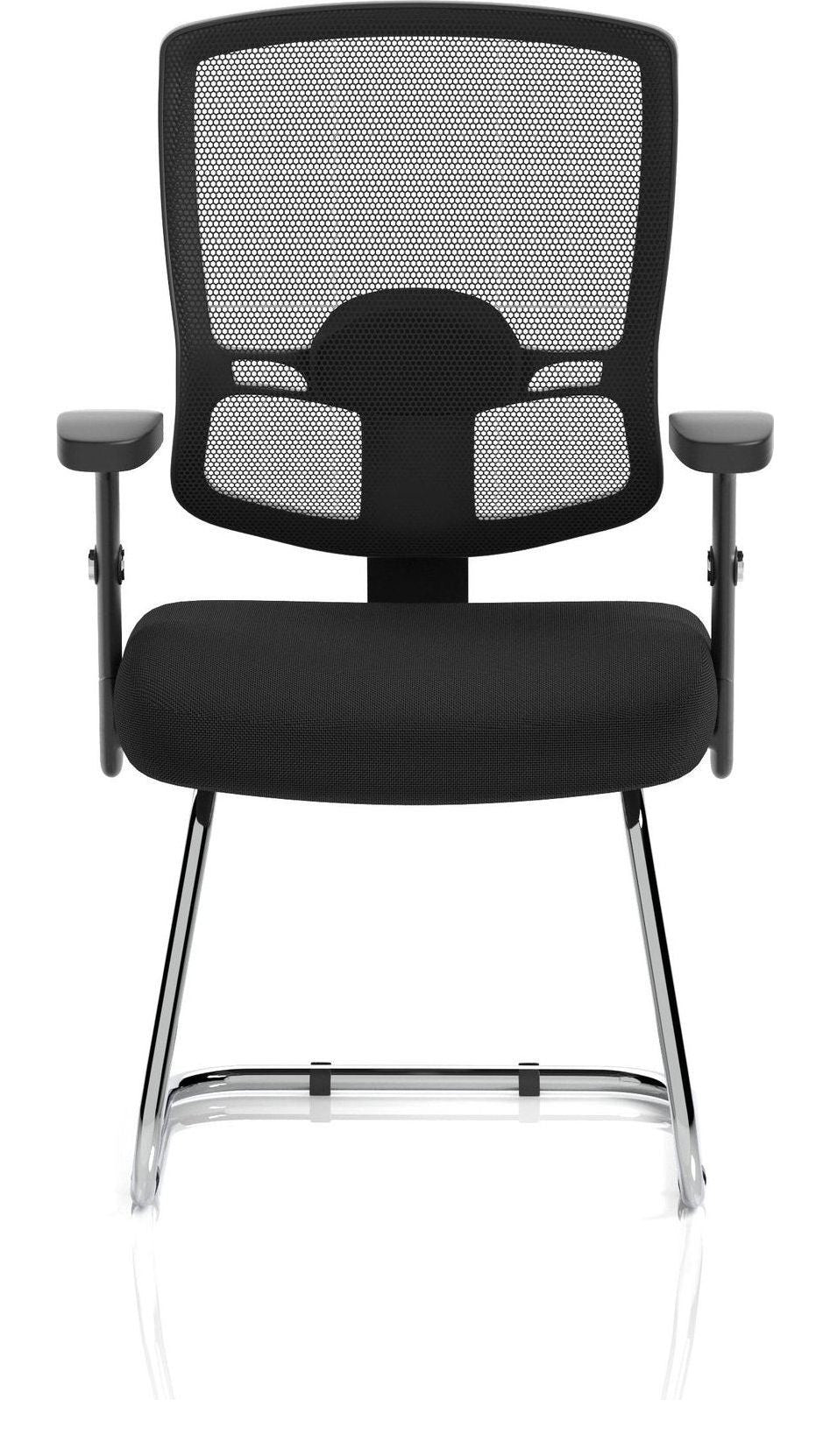 Portland Mesh Back Cantilever Visitor Chair, , another view 1