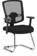 Portland Mesh Back Cantilever Visitor Chair, 