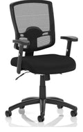 Portland II Medium Mesh Back Task Operator Chair, 