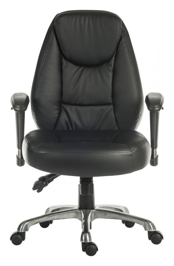 Portland Operator Chair in black, view 2