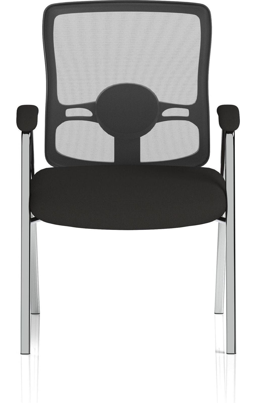 Portland Medium Mesh Back (Straight Leg) Visitor Chair, , another view 1