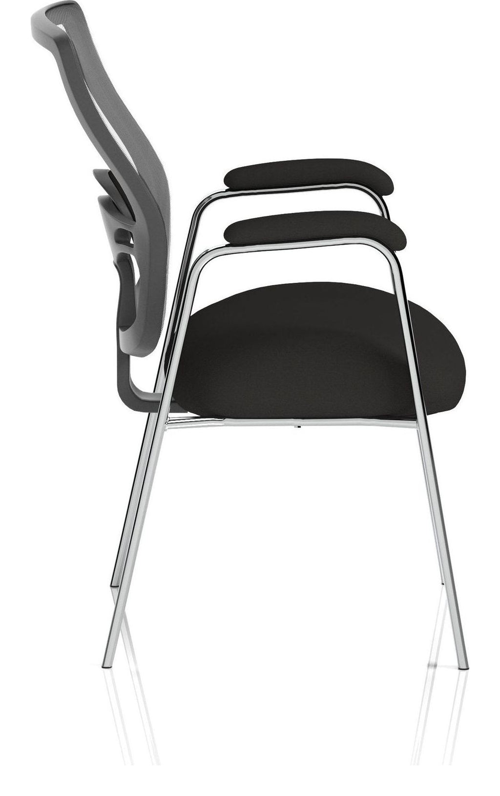 Portland Medium Mesh Back (Straight Leg) Visitor Chair, , another view 2