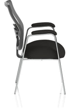 Portland Medium Mesh Back (Straight Leg) Visitor Chair, , another view 2