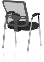 Portland Medium Mesh Back (Straight Leg) Visitor Chair, , another view 3