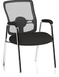 Portland Medium Mesh Back (Straight Leg) Visitor Chair, 