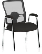 Portland Medium Mesh Back (Straight Leg) Visitor Chair, 