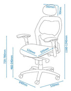 Portland Synchro Mesh Executive Chair, view 4