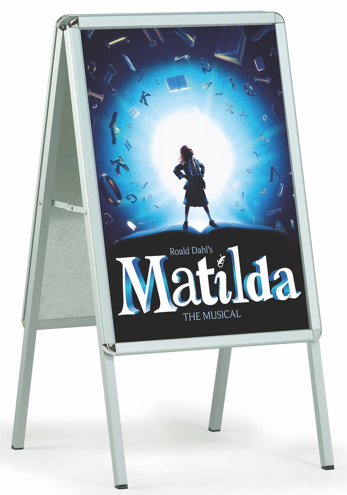 Poster Display A Frames, A2 (400 x 574 mm), Silver