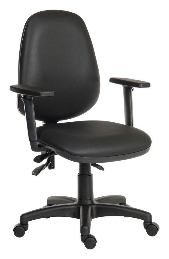 Practica Operator Chair in black, view 3