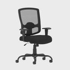 Portland High Back 32 Stone Heavy Duty Task Operator Chair, 360 degree spin