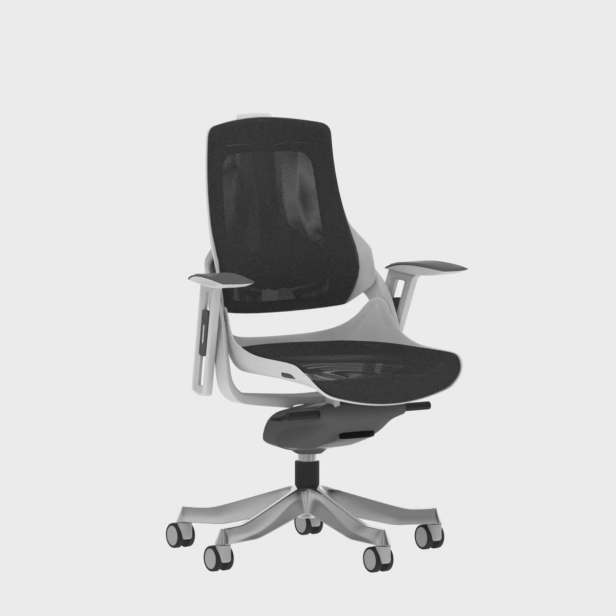 Zure High Back Mesh Executive Chair, 360 degree spin
