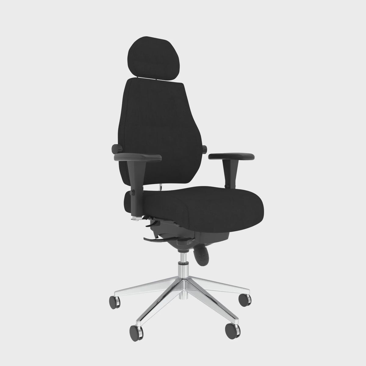Chiro Plus Ultimate Fabric Ergonomic Posture Chair, 360 degree spin