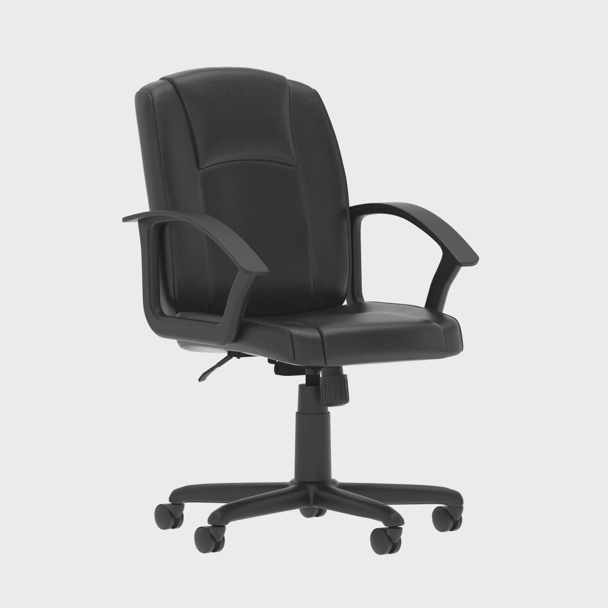 Bella Medium Back Leather Executive Chair, 360 degree spin
