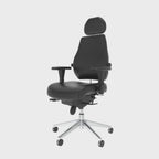 Chiro Plus Ultimate Leather Ergonomic Posture Chair, 360 degree spin