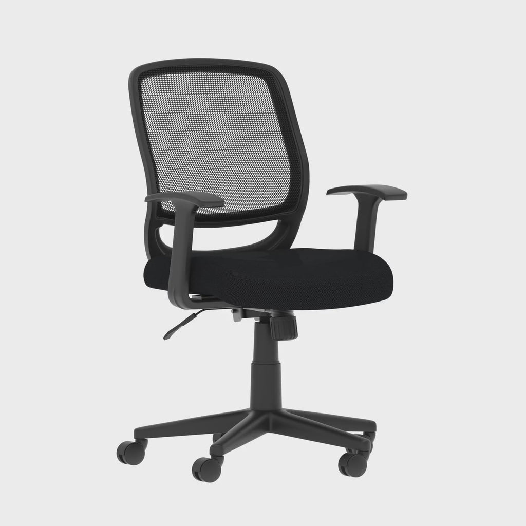 Mave Medium Mesh Back Task Operator Chair, 360 degree spin