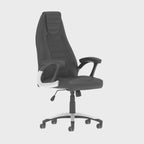 Metropolis High Back Leather Executive Chair, 360 degree spin