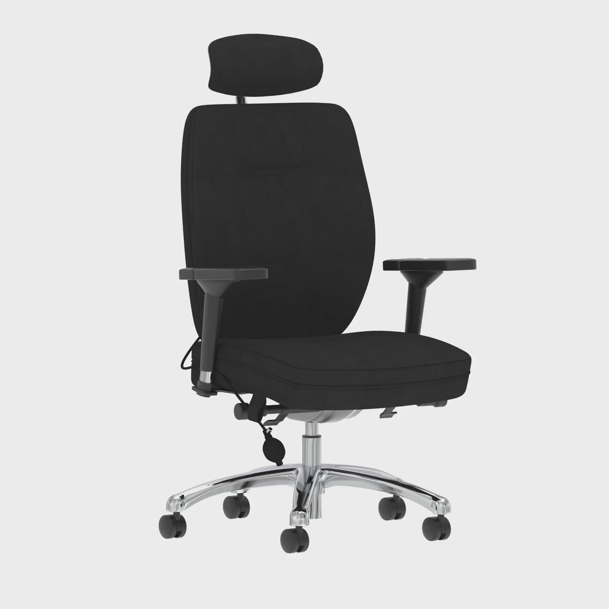 Domino Fabric Ergonomic Posture Chair, 360 degree spin