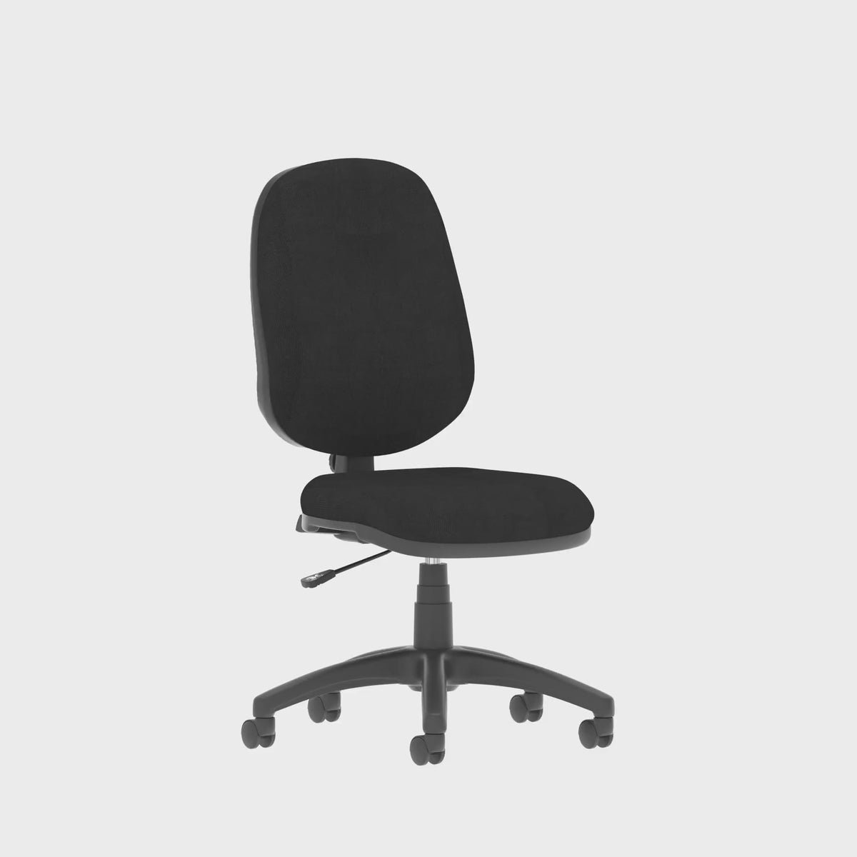 Eclipse Plus I Medium Back Task Operator Chair in black fabric, 360 degree spin