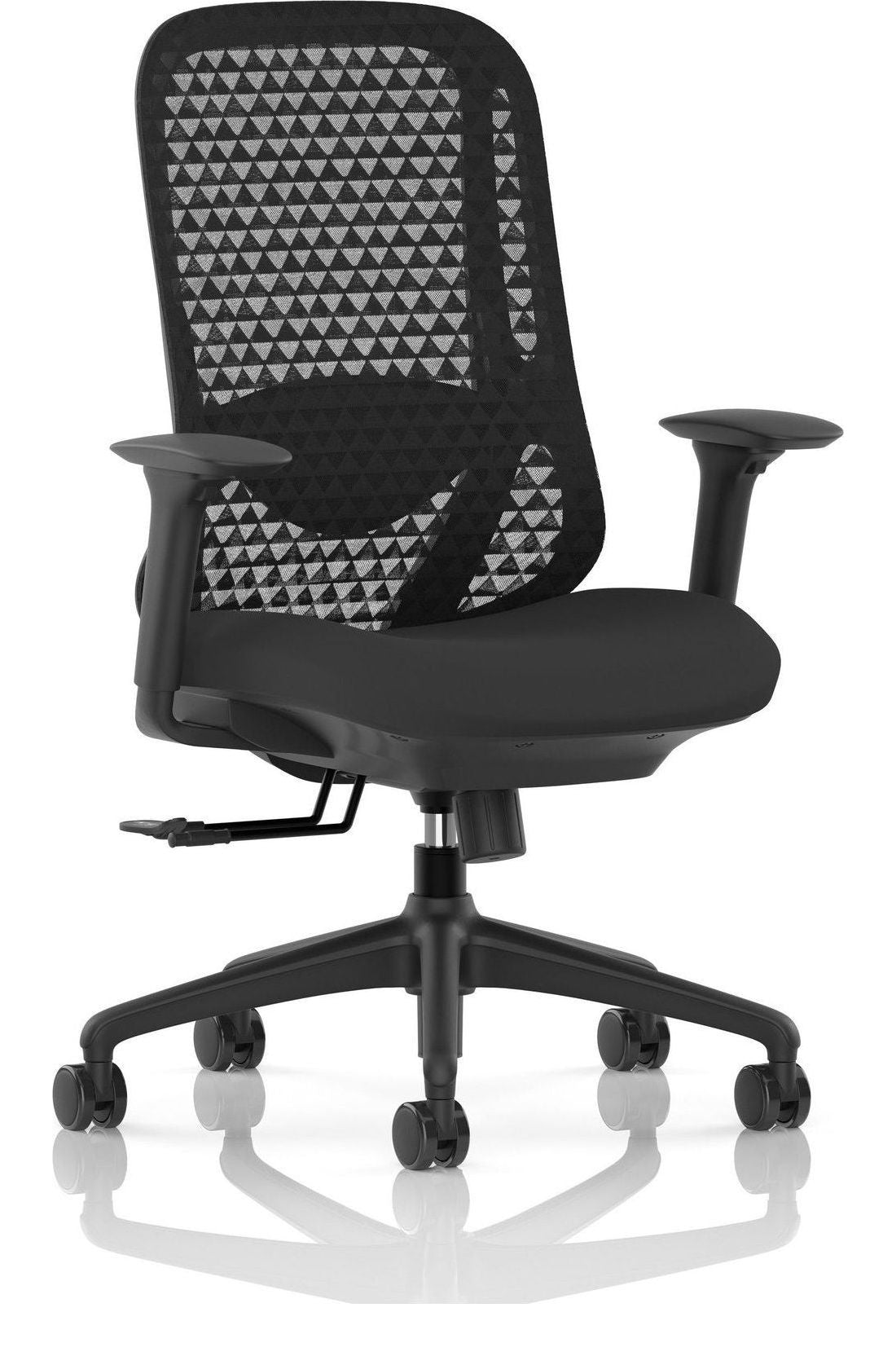 Prism Ergonomic Mesh Back Chair with Adjustable Arms, no headrest