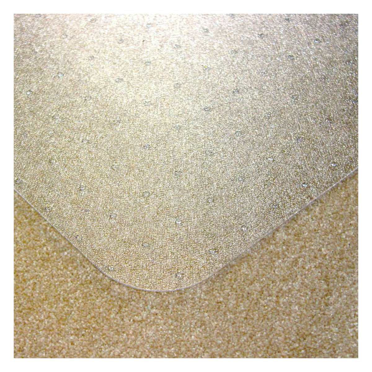 PVC Chair Mat for Carpet in clear, view 2