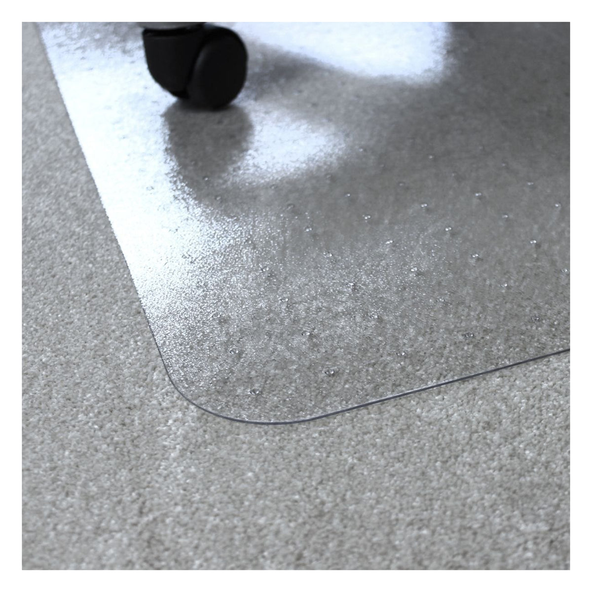 PVC Chair Mat for Carpet in clear, view 3