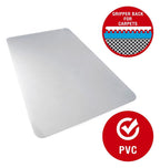 PVC Chair Mat for Carpet in clear, view 6