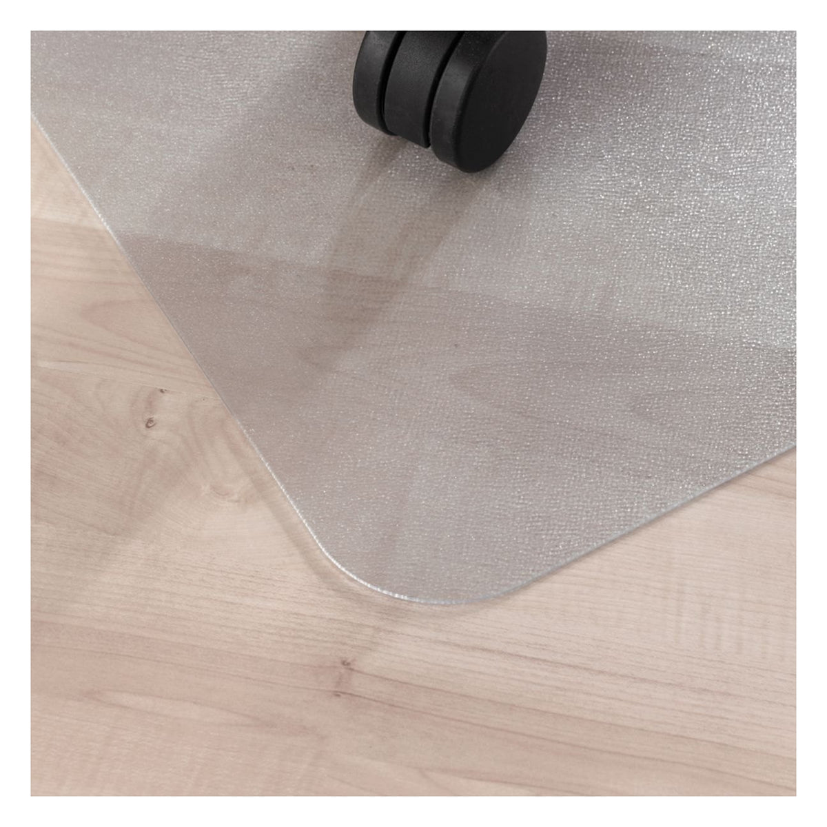 PVC Chair Mat for Hard Floors in clear, view 2