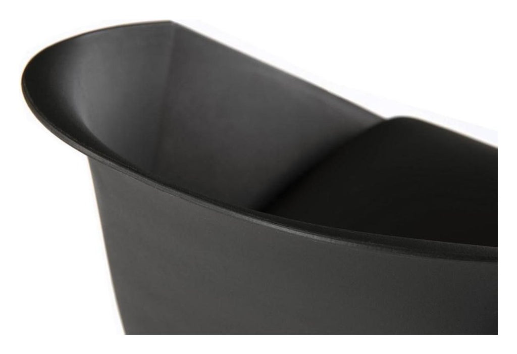 Pyramid Padded Tub Chair in black, view 5