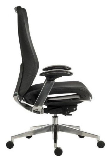 Quantum Executive Mesh Chair in black frame