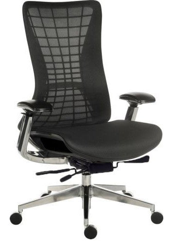 Quantum Executive Mesh Chair in black frame