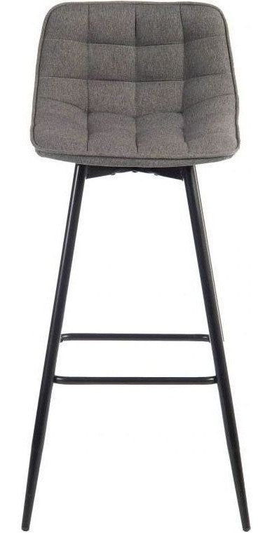 Quilt Bar Stool in grey, view 2