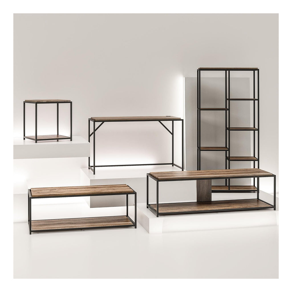 Quincy 5 Shelf Bookcase, view 2