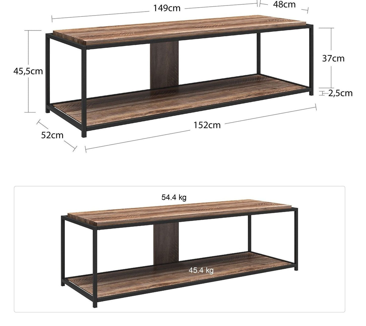 Quincy TV Stand 65", view 2