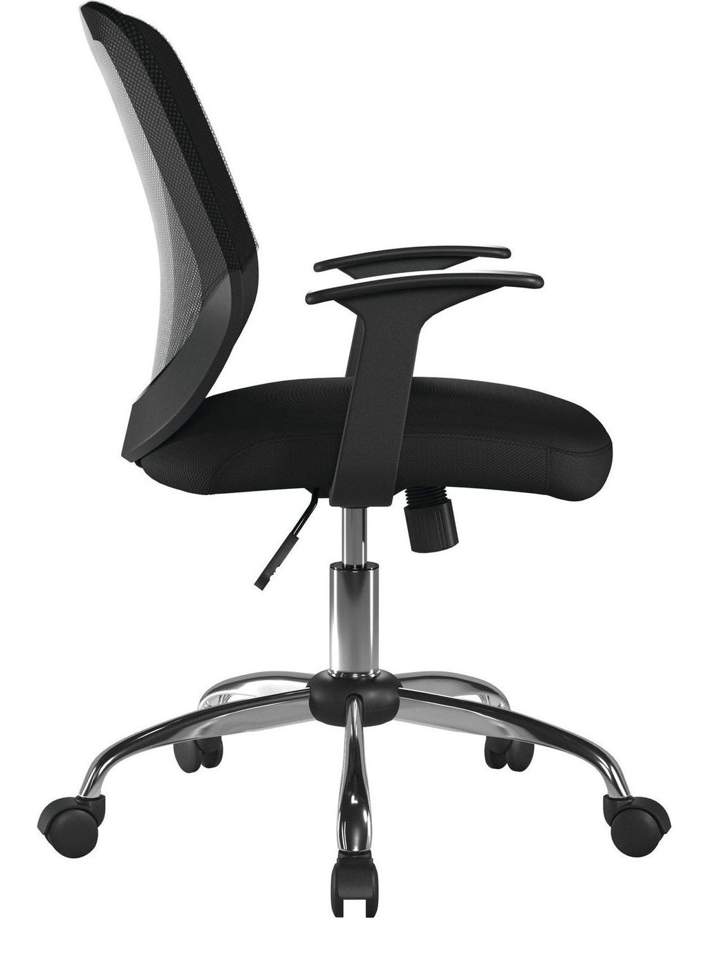 Ranger Mesh Operator Chair in black, view 2
