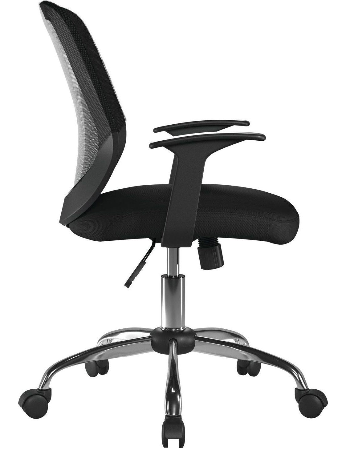 Ranger Mesh Operator Chair in black, view 2