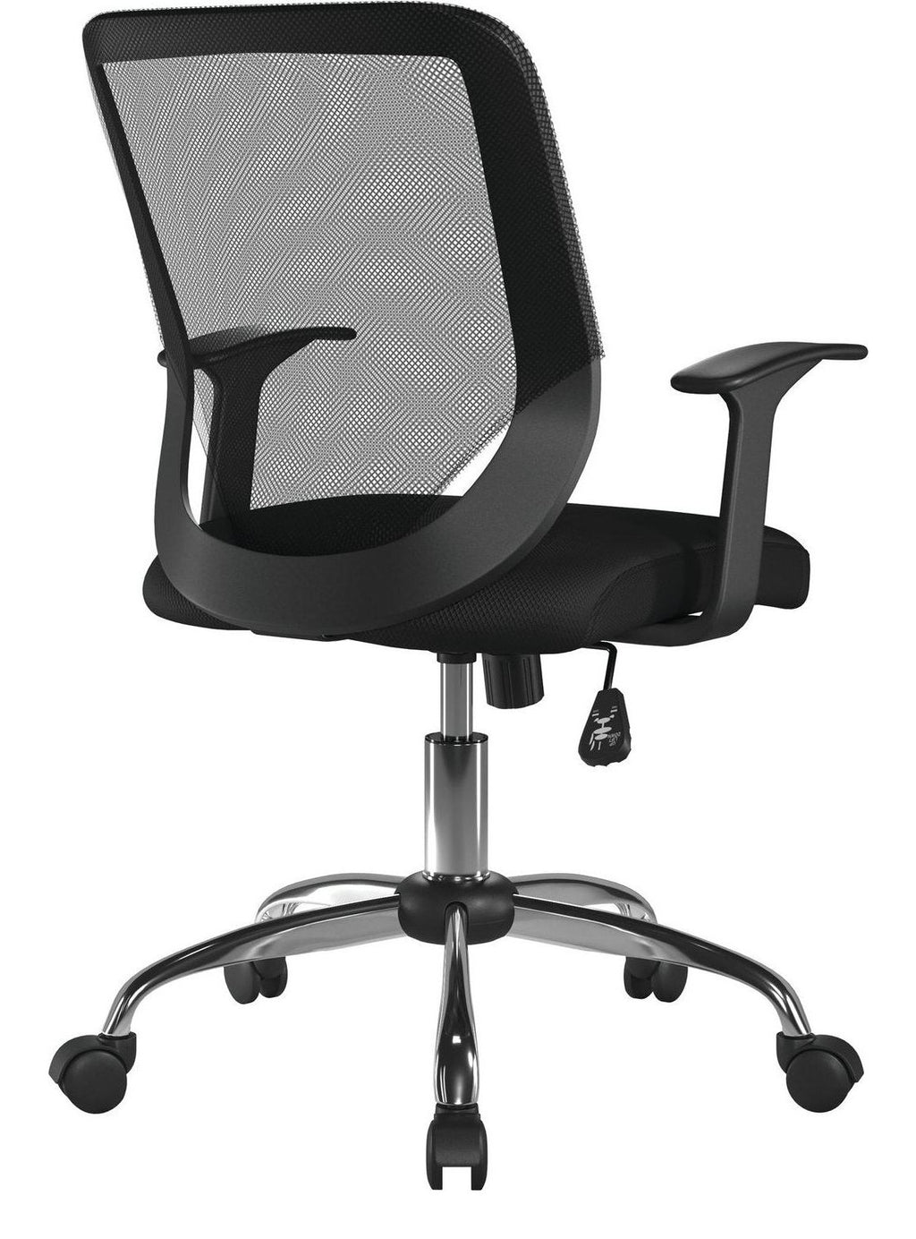 Ranger Mesh Operator Chair in black, view 4