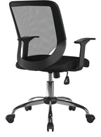 Ranger Mesh Operator Chair in black, view 4