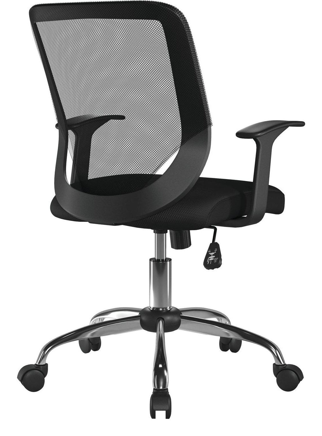 Ranger Mesh Operator Chair in black, view 4