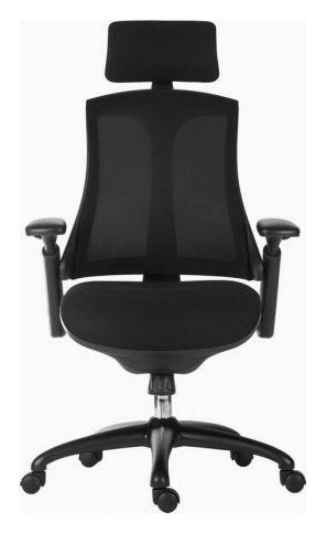 Rapport Executive Chair in black, view 2